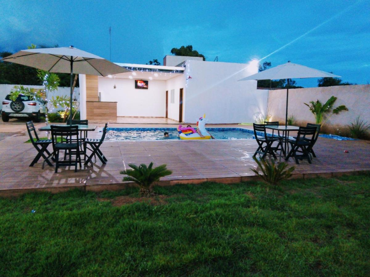 Pousada Flats Alegria Piscina Climatizada Olimpia Bagian luar foto