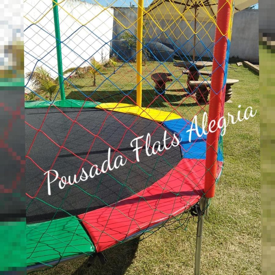 Pousada Flats Alegria Piscina Climatizada Olimpia Bagian luar foto